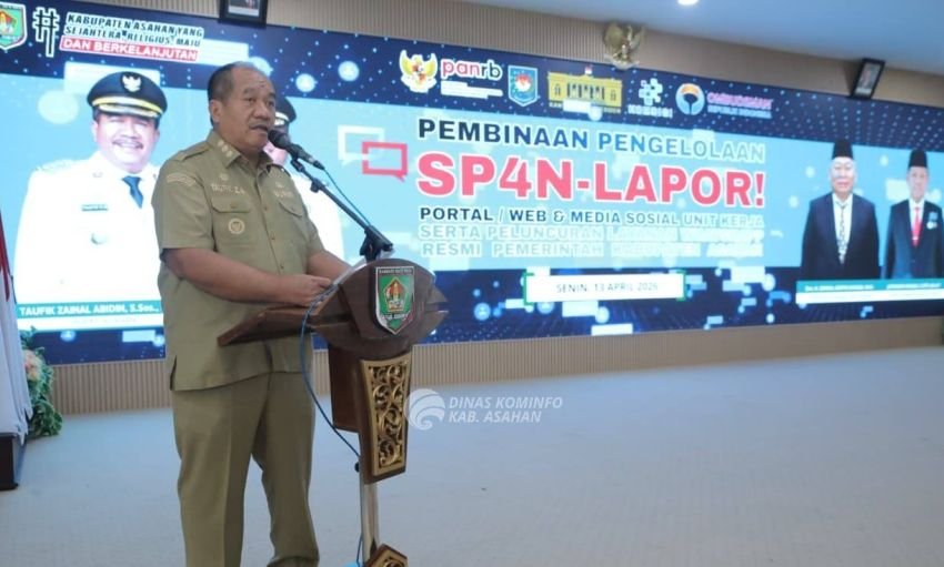 Pemkab Asahan Perkuat SP4N-LAPOR dan Luncurkan Layanan Pengaduan WhatsApp, Bupati Taufik: Semua Aduan Harus Ditindak Cepat!