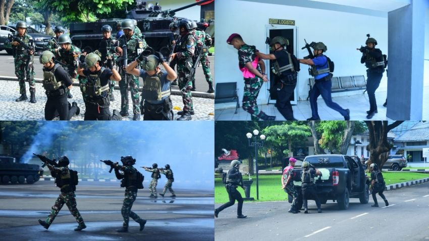 Sidak Kasal Muhammad Ali di Mako Pasmar 1 Uji Kesiapan Pertahanan Udara dan Respons Prajurit Marinir