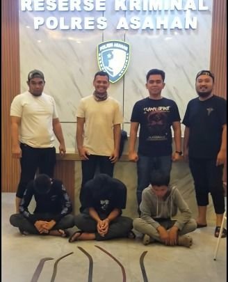 3 Remaja Pelaku Percobaan Begal di Jalinsum Asahan Diringkus, Todong Senjata Tajam untuk Beli Miras