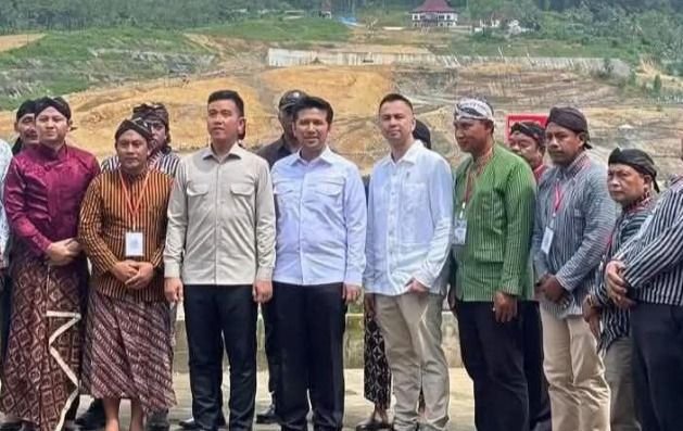 Didampingi Raffi Ahmad, Wapres Gibran Pantau Proyek Strategis Nasional Bendungan Bagong di Trenggalek