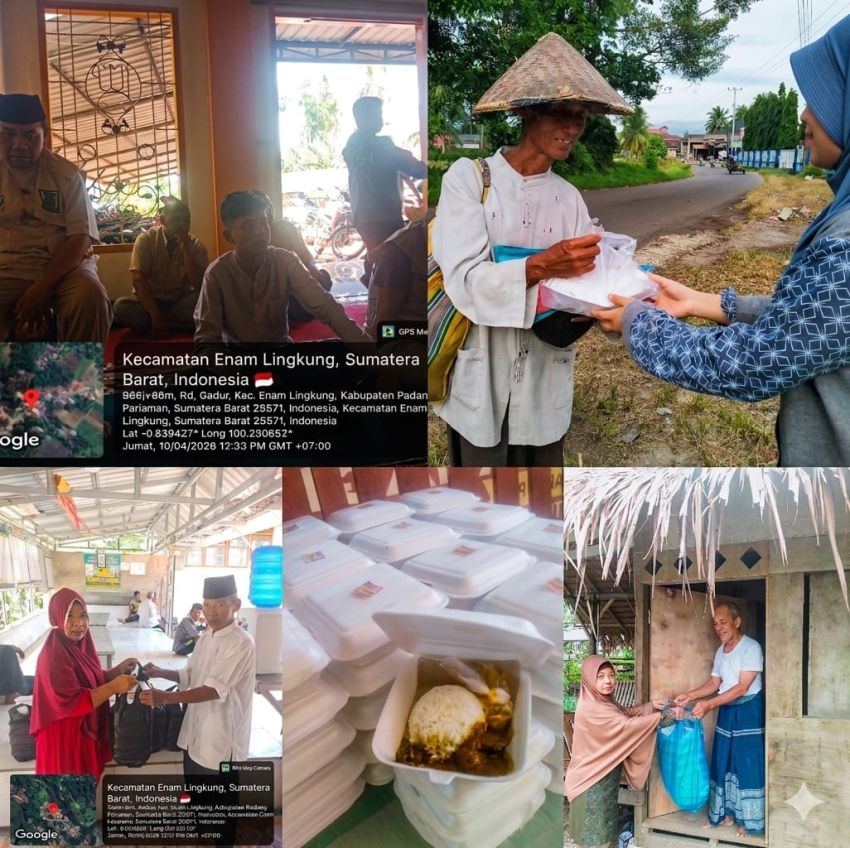 KSJ Mantapkan Langkah di Sumbar, Pra Pengukuhan Pengurus Diwarnai Aksi Berbagi