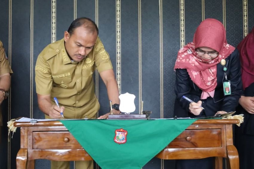 Lindungi Hak Mantan Istri dan Anak, Pemko Tanjungbalai Gandeng Pengadilan Agama Tandatangani MoU Perlindungan Hukum