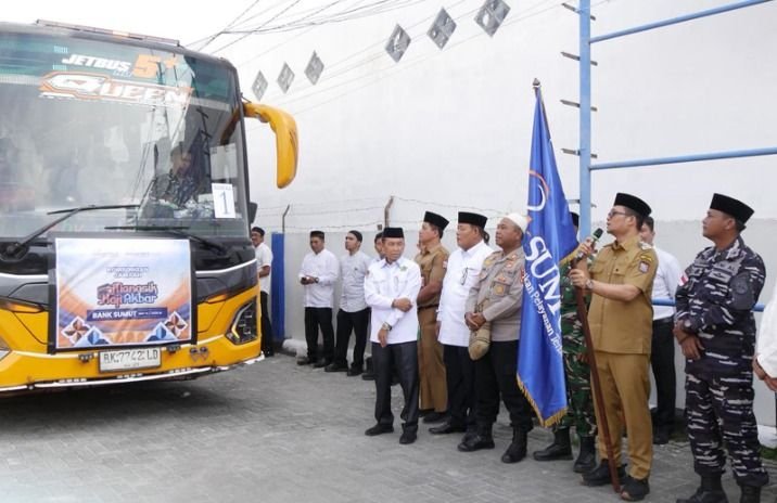 Bank Sumut Gelar Manasik Haji Akbar di Tanjungbalai, Wakil Wali Kota Apresiasi Pendampingan Jamaah