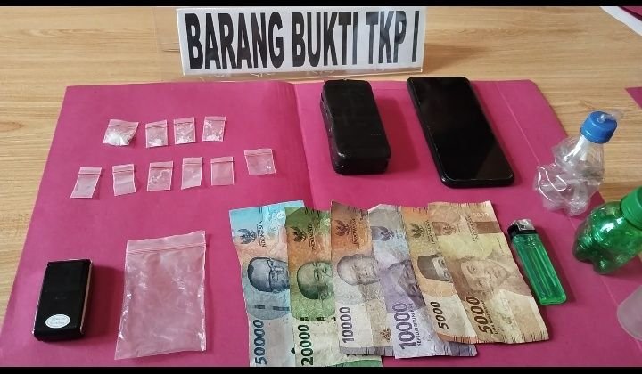 Digerebek di Perkebunan Sawit, 3 Pelaku Narkoba Tanjab Timur Diciduk Polisi