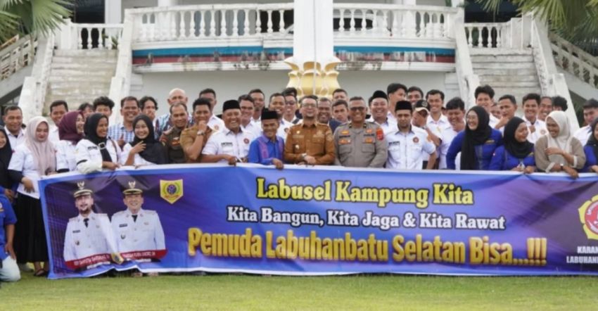 Halal Bihalal Karang Taruna, Bupati Labuhanbatu Selatan Ajak Pemuda Perkuat Kolaborasi Pembangunan Daerah