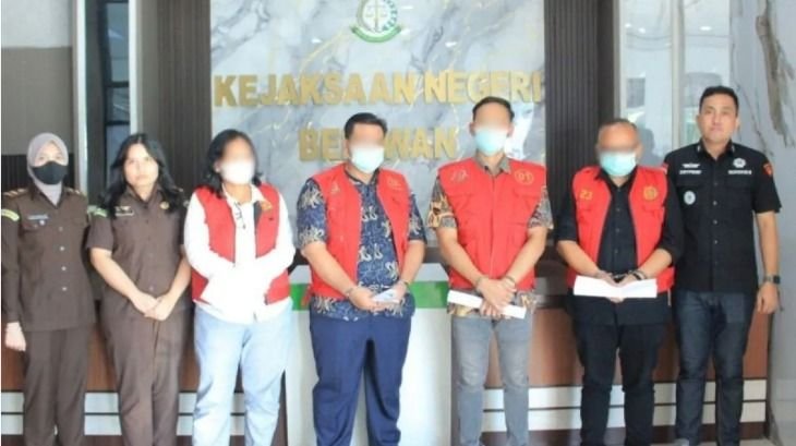 Proyek Jalan KA Titi Papan&ndash;Medan Labuhan Bermasalah, 4 Tersangka Resmi Ditahan