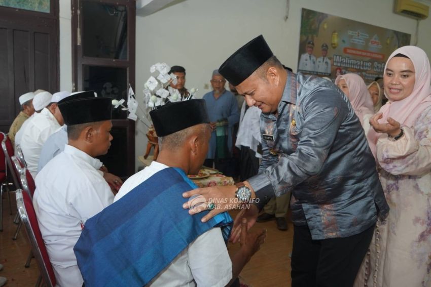 Wakil Bupati Asahan Hadiri Pelepasan 26 Calon Jamaah Haji dalam Walimatul Safar, Tekankan Kesiapan Fisik dan Mental