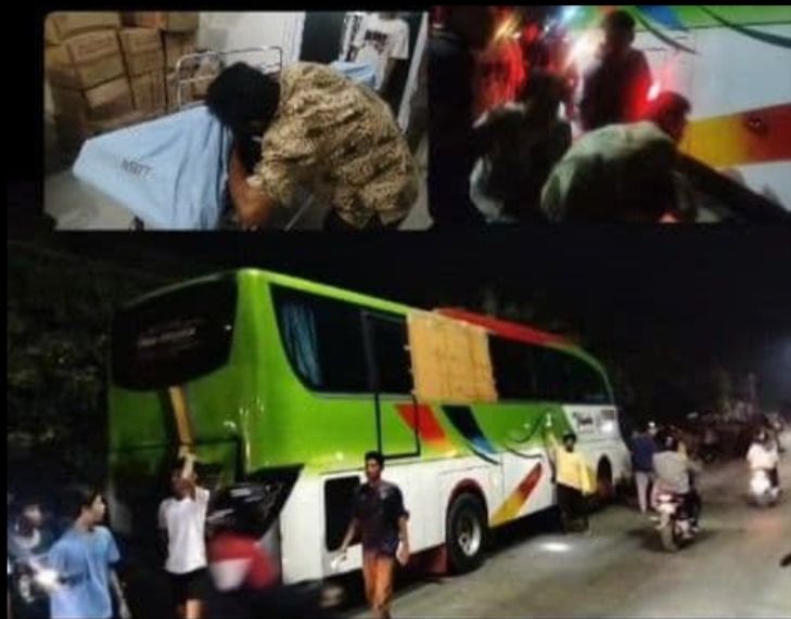 Pelajar 14 Tahun Tewas Tergilas Bus di Tebingtinggi saat Hendak Menyalip dari Kiri