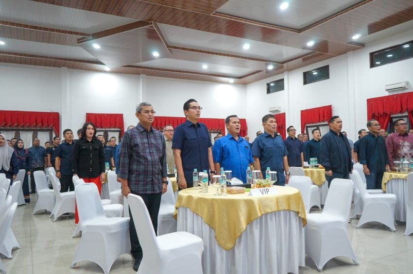 Halalbihalal IKAPTK Medan, Rico Waas Tekankan Solidaritas dan Kepedulian Antaralumni