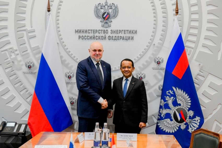 Bahlil Negosiasi Pembelian Minyak Mentah dan LPG dari Rusia, Bahas Ketahanan Energi