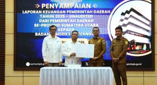 Pemkab Labuhanbatu Selatan Serahkan LKPD 2025 ke BPK, Fokus Perbaikan Tata Kelola Keuangan