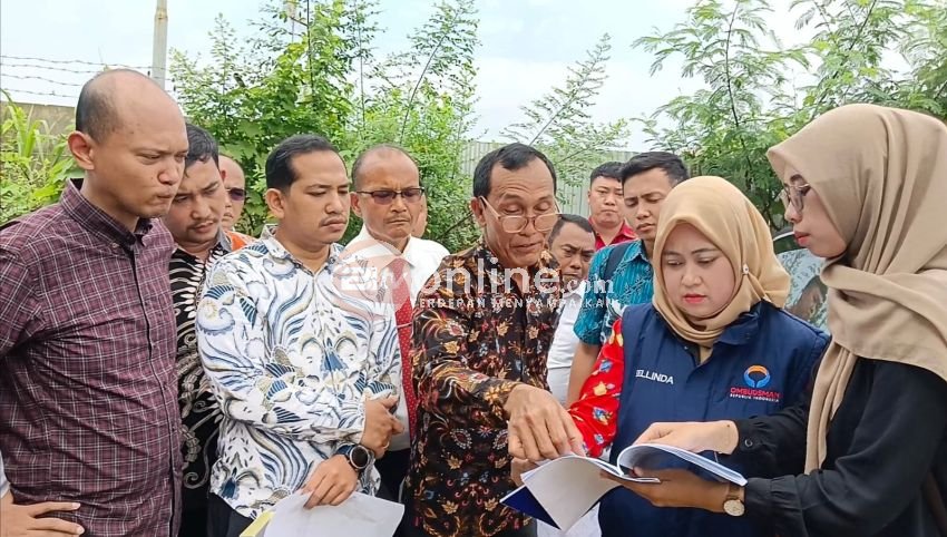 Pemeriksaan Lapangan Ombudsman: Lokasi Tanah di Kelurahan Titi Papan, Petugas BPN Tunjuk di Kelurahan Besar