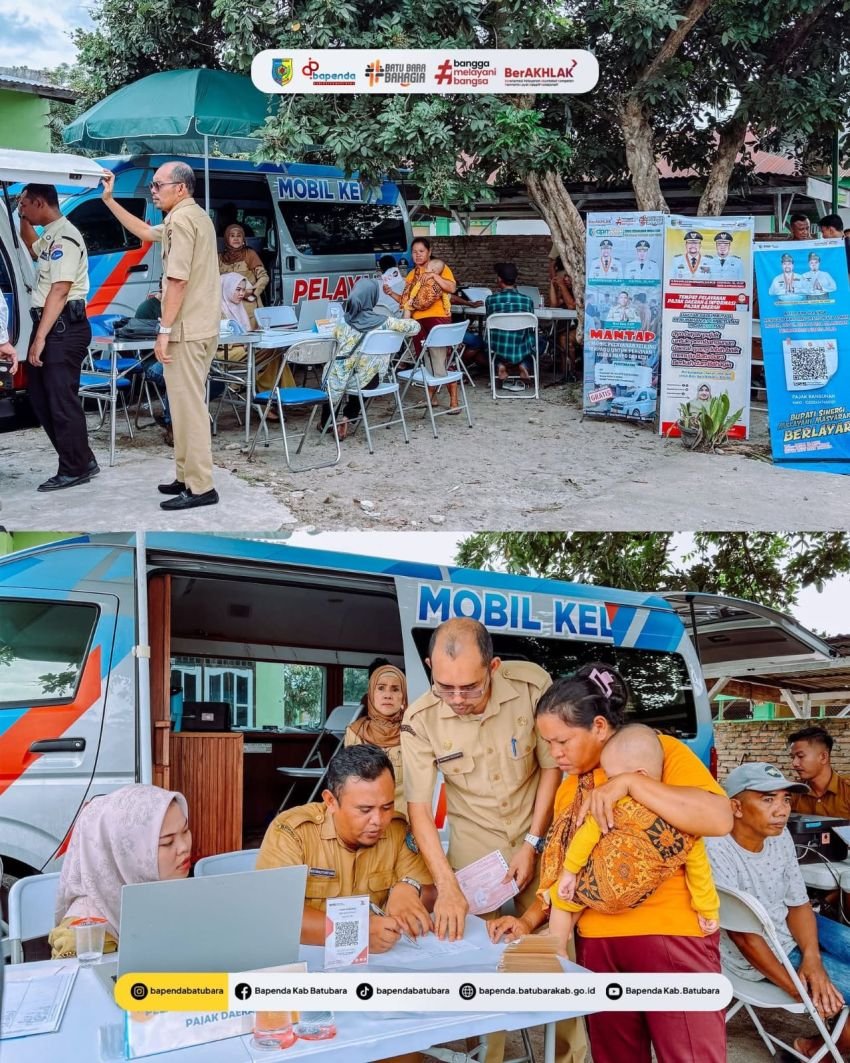 Program Berlayar Hadir di Air Putih, Bapenda Batu Bara Permudah Layanan Pajak hingga Administrasi Warga