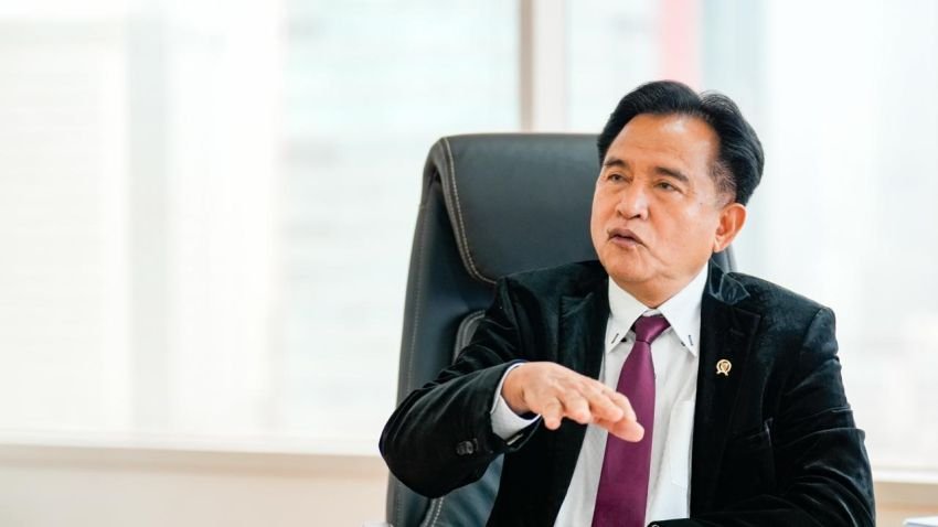 Yusril Tegaskan Kasus Air Keras Andrie Yunus Masuk Pengadilan Militer, Ini Alasannya