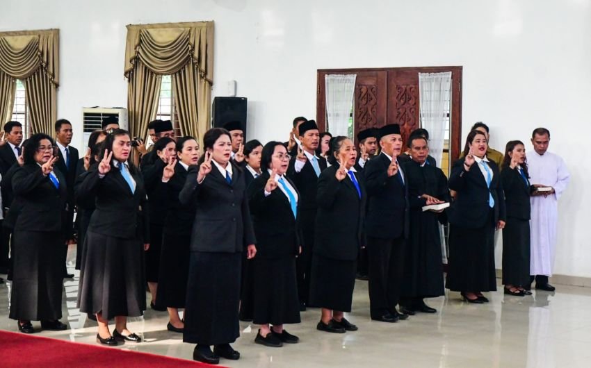 Wakil Bupati Deli Serdang Lantik 120 ASN, Tekankan Integritas dan Kinerja Nyata