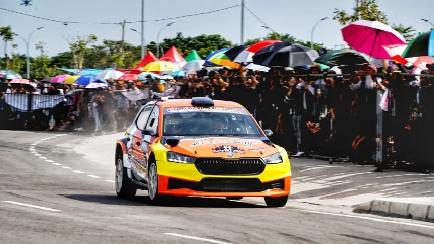 Ijeck Sebut Trek Berbatu Lebih Menantang, Tetap Tampil Maksimal di Sprint Rally Sumut