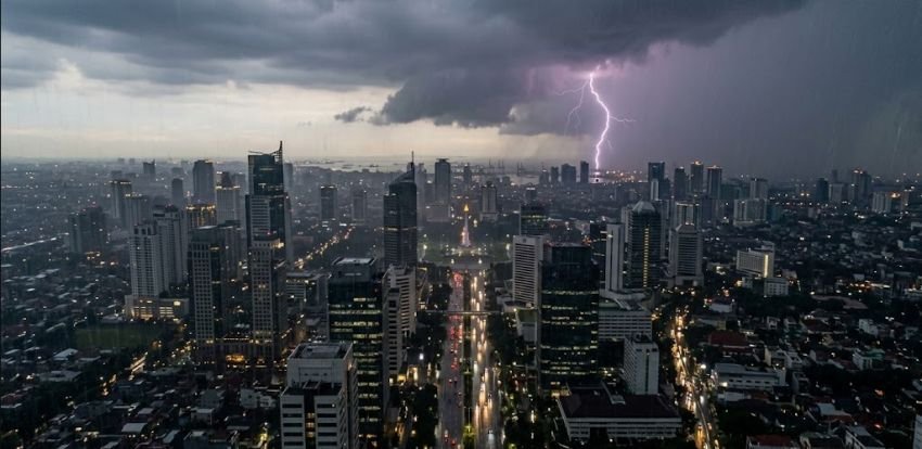 Cuaca DKI Jakarta Hari Ini: Jaksel Berpotensi Hujan Petir, Sebagian Wilayah Diguyur Hujan