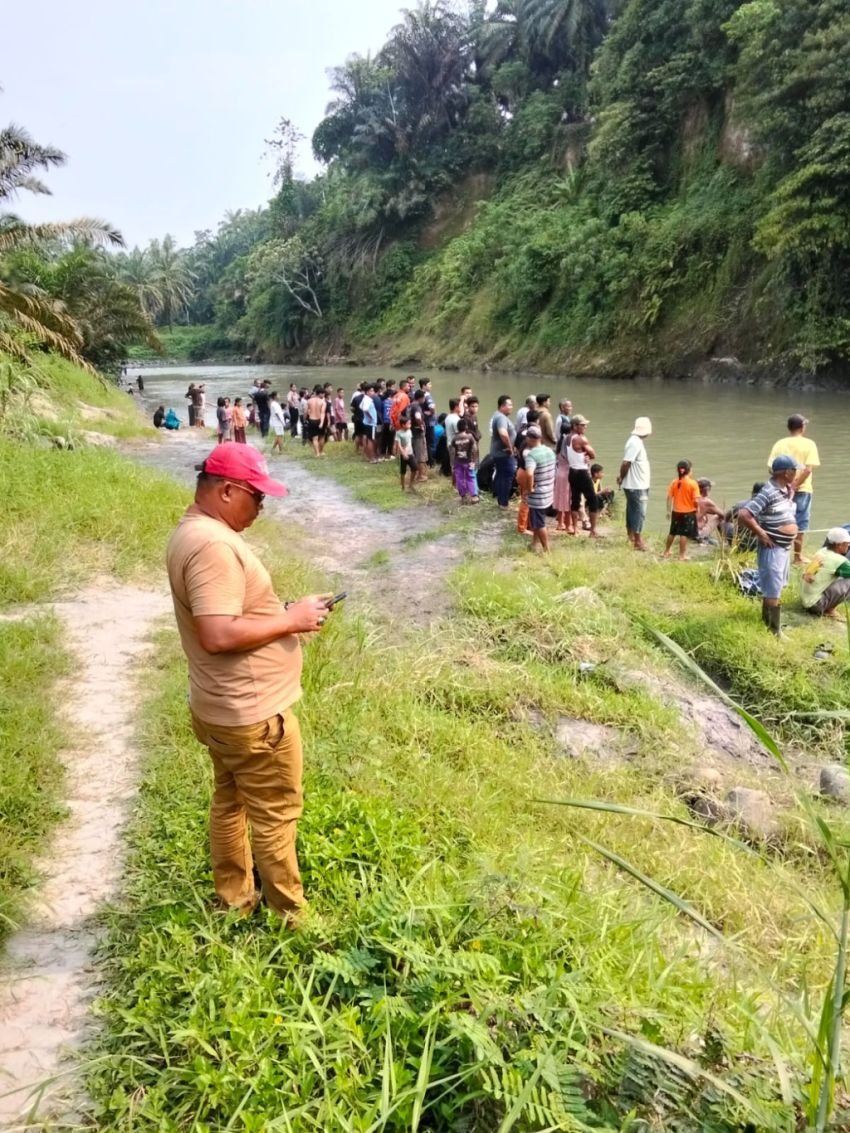 Dua Pelajar SMA di Langkat Hanyut Terseret Arus Sungai Bandar Meriah, Tim Gabungan Masih Lakukan Pencarian Intensif