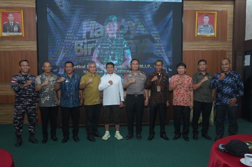 Forkopimda Asahan&ndash;Tanjung Balai Perkuat Sinergi di Makodim 0208/Asahan, Momentum HUT Penuh Keakraban