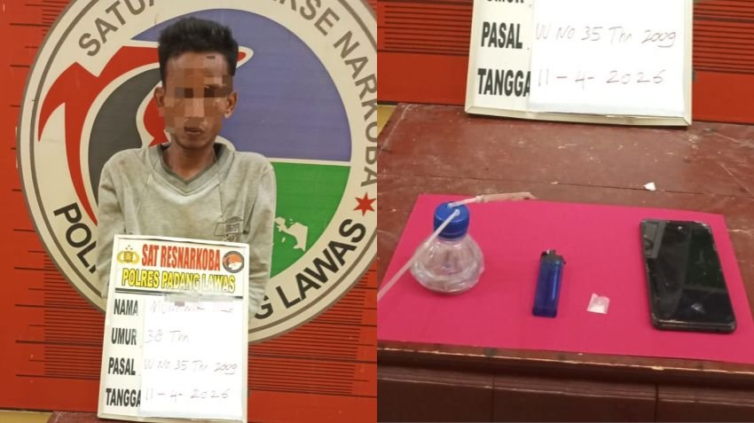 Warga Lapor ke Polisi, Pengedar Sabu di Area Sekolah Padang Lawas Berhasil Ditangkap