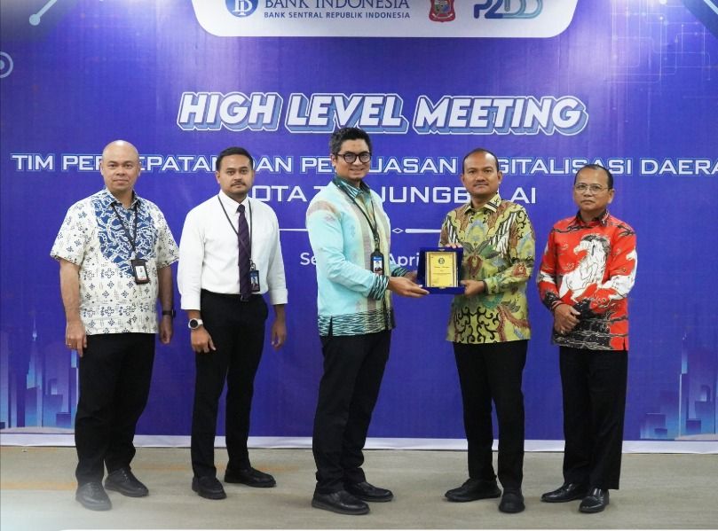 Pemko Tanjungbalai dan BI Percepat Digitalisasi Daerah Lewat TP2DD, Transaksi Non-Tunai Diperluas