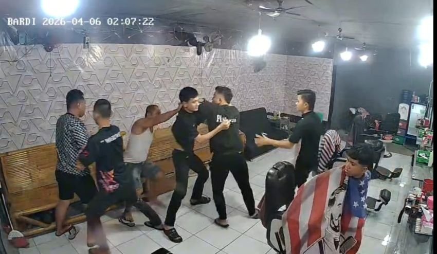 Viral Todong Tukang Pangkas di Medan, 2 Polisi Dipatsus dan 2 Pelaku Masih Diburu