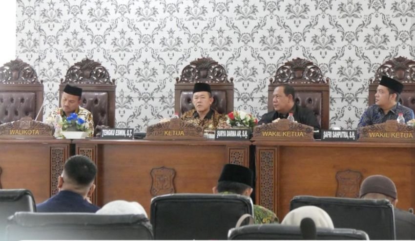 Wali Kota Tanjungbalai Hadiri Paripurna LKPJ 2025, DPRD Beri Rekomendasi Perbaikan Kinerja Pemda