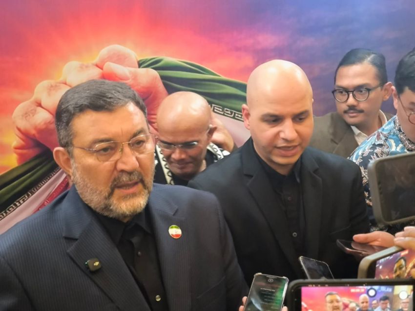 Dubes Iran Mohammad Boroujerdi Menyampaikan Belasungkawa atas Gugurnya Prajurit Indonesia di Lebanon