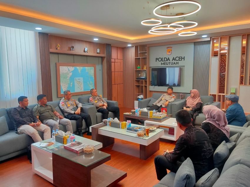 Kapolda Aceh Sambut Audiensi Unmuha, Sepakat Perkuat Sinergi di Bidang Pendidikan Hukum