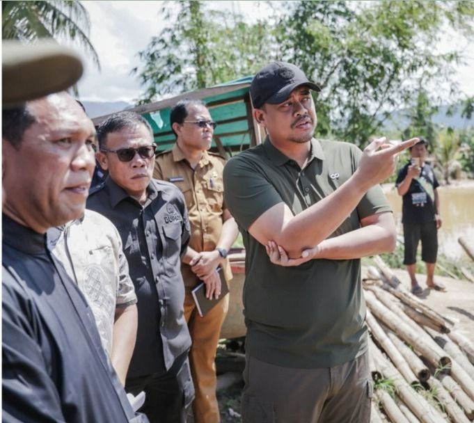 Bobby Nasution Marah ke Camat di Tapteng, Ini Penyebabnya: Bantuan Belum Cair hingga Proyek Tanggul Mandek