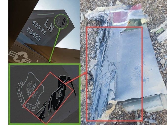 Iran Sebut Berhasil Tembak Jatuh Jet F-35 AS, Foto Puing Picu Kontroversi