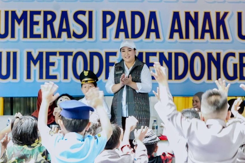 Hari Dongeng Sedunia di Medan, Airin Rico Waas: Dongeng Bantu Anak Kuasai Literasi dan Numerasi Sejak Dini