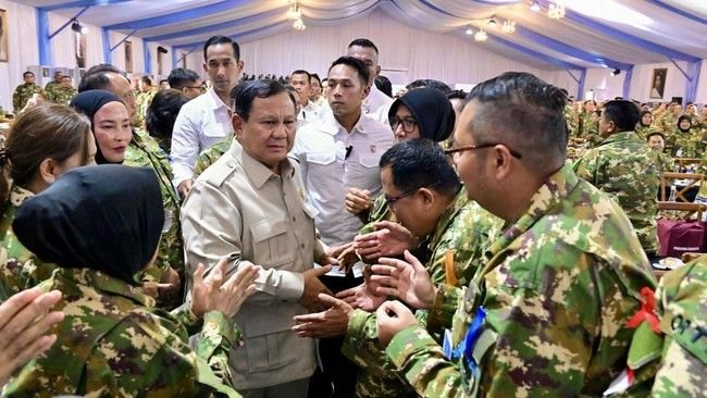 Prabowo Sebut Ketua DPRD Se-Indonesia sebagai Patriot