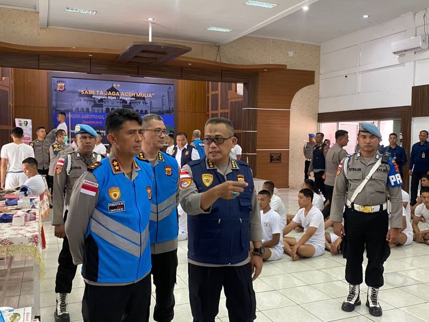 Seleksi Akpol 2026 di Aceh Diawasi Ketat, Kapolda Turun Langsung Cek Kesehatan Peserta