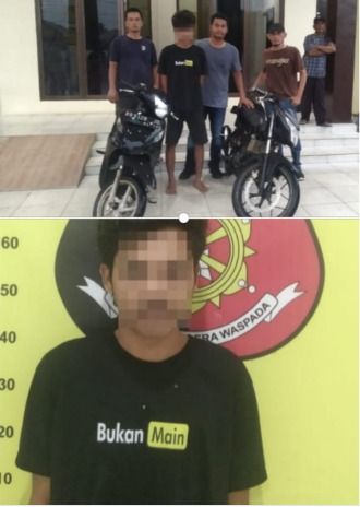 Polisi Tangkap Pelaku Curanmor di Padang Bolak, Motor Sempat Digadaikan untuk Hilangkan Jejak