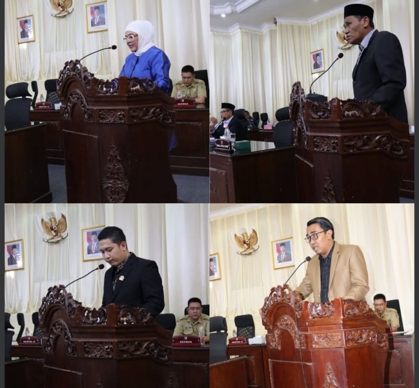 DPRD Batu Bara Gelar Rapat Paripurna Pandangan Umum Fraksi, Isu Plasma dan Status PLT Jadi Sorotan