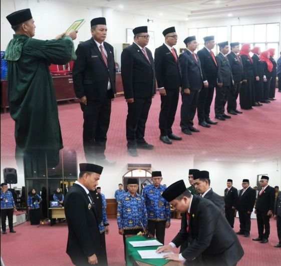 Wali Kota Tanjungbalai Lantik 11 Pejabat Eselon II, Tekankan Peningkatan Kinerja dan Reformasi Birokrasi
