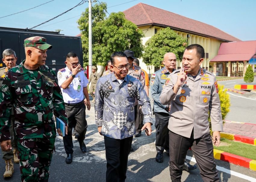 3.800 Personel Disiagakan Hadapi Gangguan Keamanan Lewat Simulasi TFG Sispamkota, Wakil Wali Kota Medan: Jangan Setelah Terjadi Baru Kita Bertindak