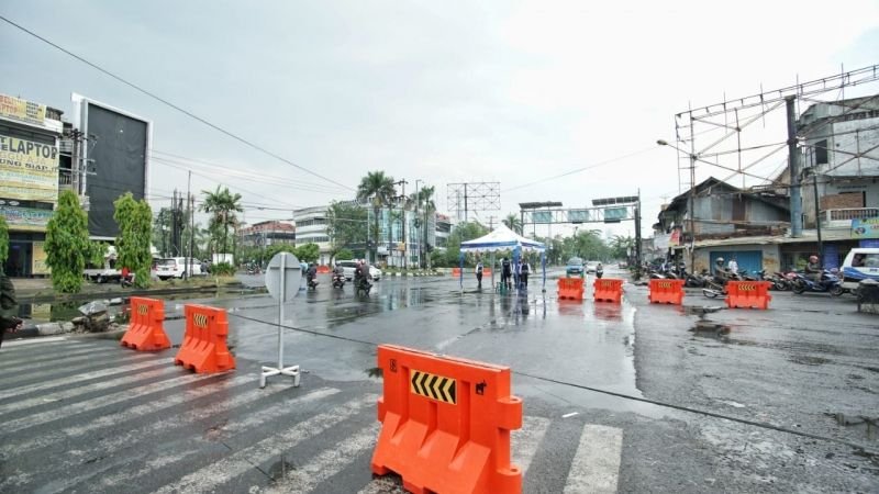 Awas Macet! 18 Ruas Jalan di Medan Ditutup Mulai 16.00 WIB Jelang May Day