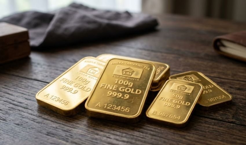 Harga Emas Antam Naik, Kini Sentuh Rp2,857 Juta per Gram