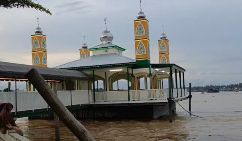Pemkot Tanjungbalai Tolak Hibah Bangunan Terapung Mirip Masjid, Ini Alasannya