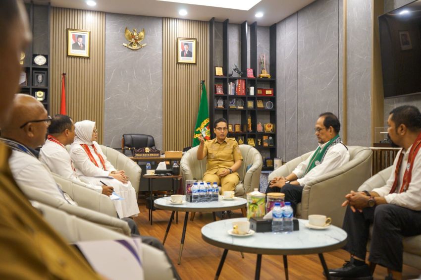 Guna Perkuat Sinergi, Wali Kota Medan Dorong MMB Segera Urus Legalitas Organisasi