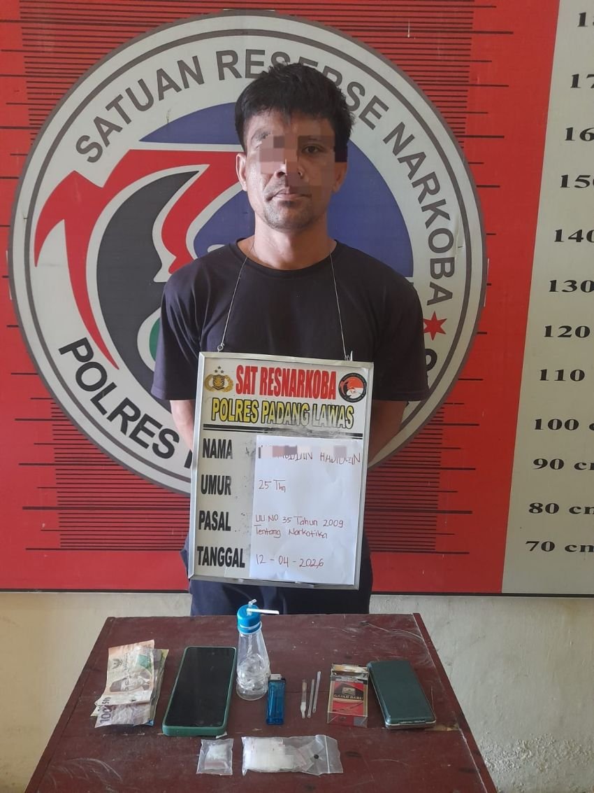 Polsek Sosa Tangkap 2 Pelaku Sabu di Palas, Digerebek di Sekolah MDA Dini Hari