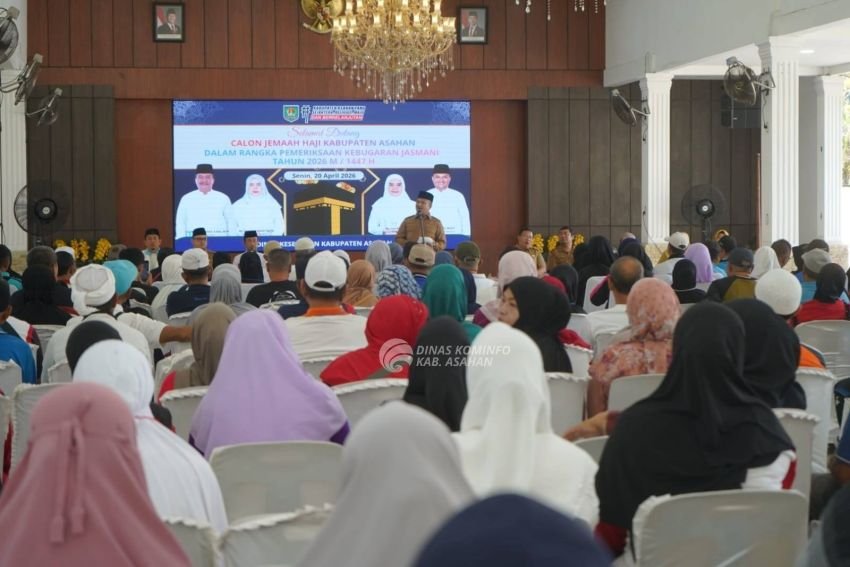 Jelang Keberangkatan Haji 2026, 247 Calon Jemaah Asahan Jalani Tes Kebugaran Fisik