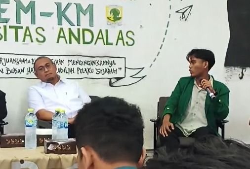 Debat Panas di Unand, Andre Rosiade Jawab Kritik Mahasiswa soal MBG: Harus Sesuai Data dan Fakta