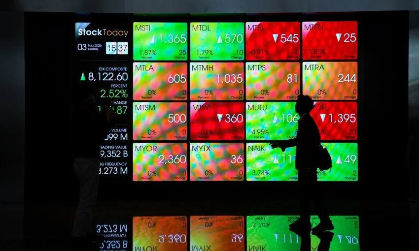 IHSG Dibuka Menguat ke 7.598, 426 Saham Menghijau di Awal Perdagangan