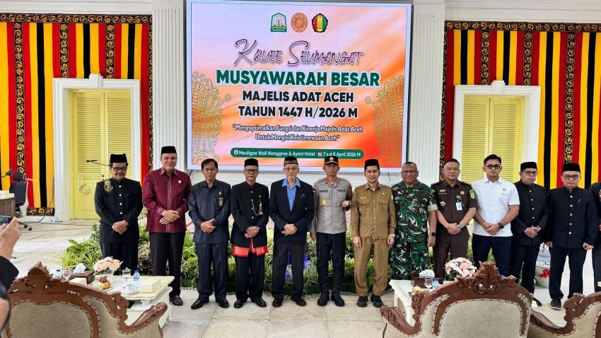 Kapolda Aceh Hadiri Mubes Majelis Adat, Dorong Peran Adat di Tengah Dinamika Sosial