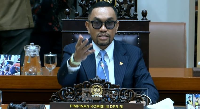 Komisi III DPR Bahas Ketidakseimbangan Aset dengan Profil dalam RUU Perampasan Aset, Sahroni: Apakah Aset Koruptor Miskin Bisa Dirampas?