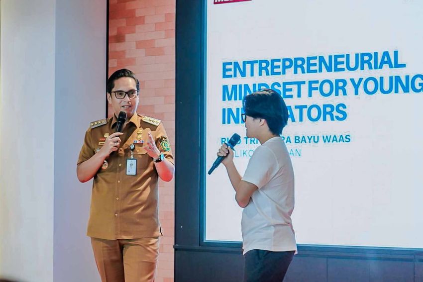 Rico Waas Ajak Mahasiswa Medan Bangun Mental Wirausaha, Tekankan Berani Ambil Risiko dan Tak Takut Gagal