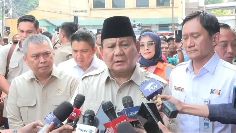 Soroti Kecelakaan Kereta, Prabowo Ingin Benahi 1.800 Perlintasan Sebidang dengan Anggaran Rp 4 Triliun